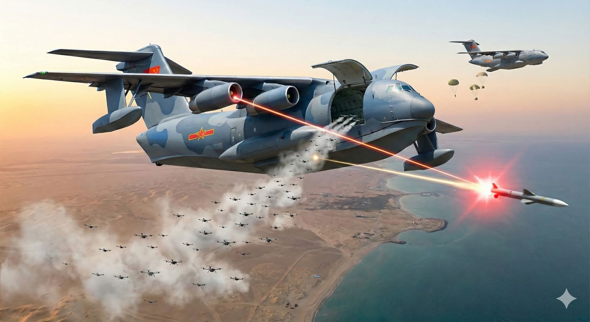 الصين تكشف منصة جوية خارقة تعيد تعريف مفهوم الطائرات العسكرية