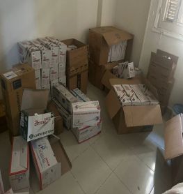 ضبط مليوني قطعة مستلزمات طبية مجهولة المصدر قبل ترويجها بالقاهرة