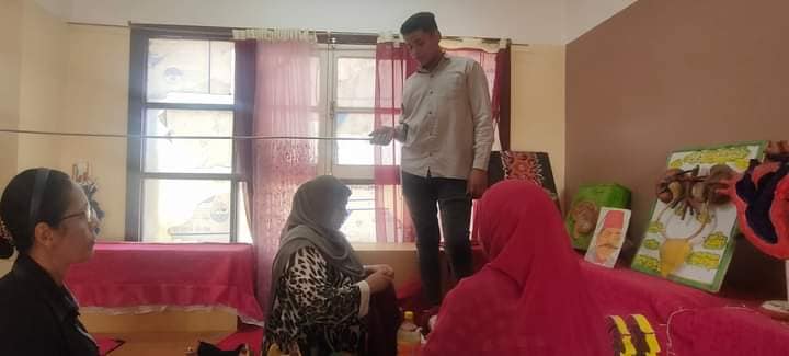متابعة تجهيزات إفتتاح معرض الوسائل التعليمية بمدرسة العباسية الثانوية بكوم امبو 