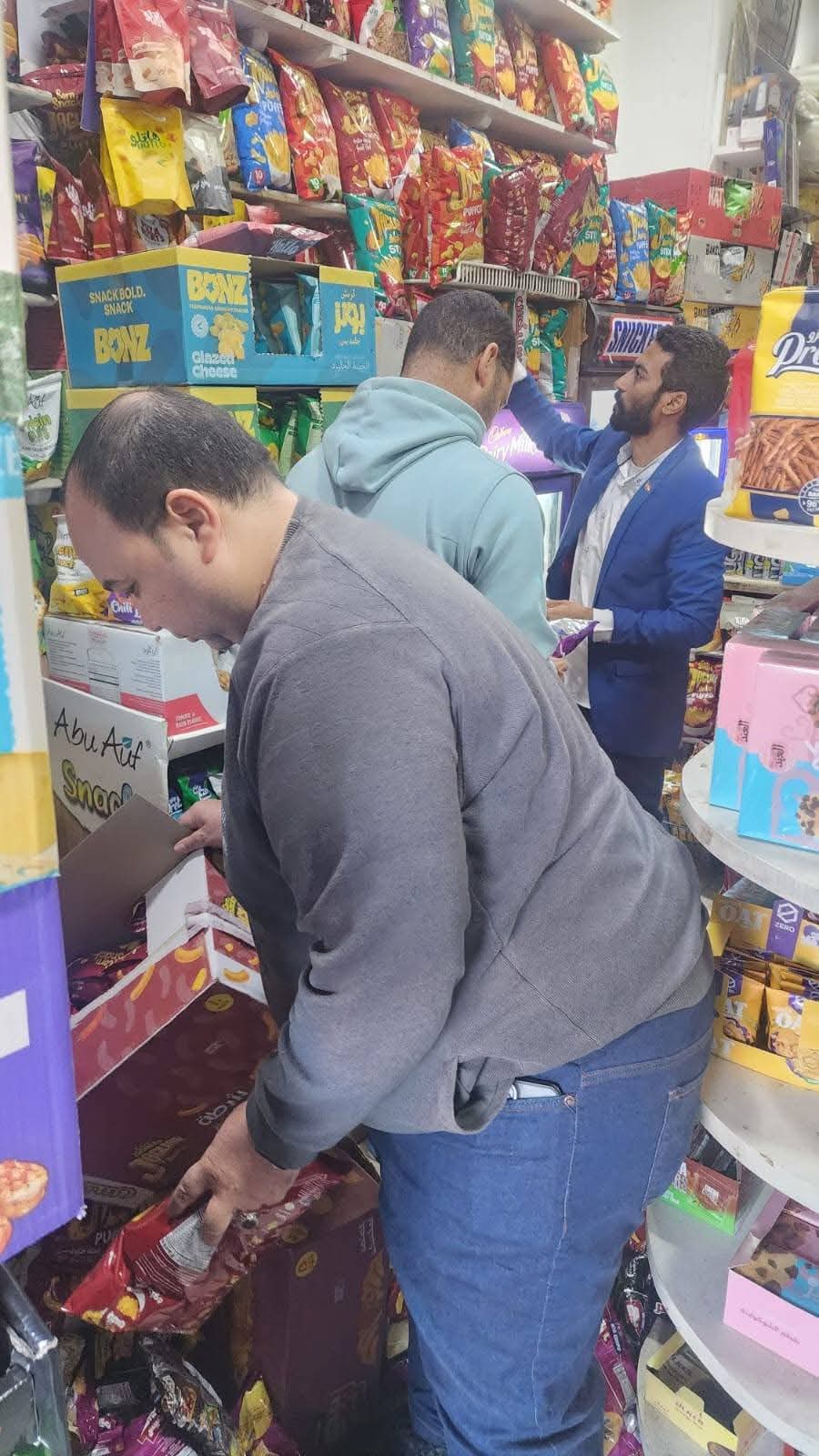 صحه جنوب سيناء  حملة  على المنشآت الغذائية بمدينة دهب