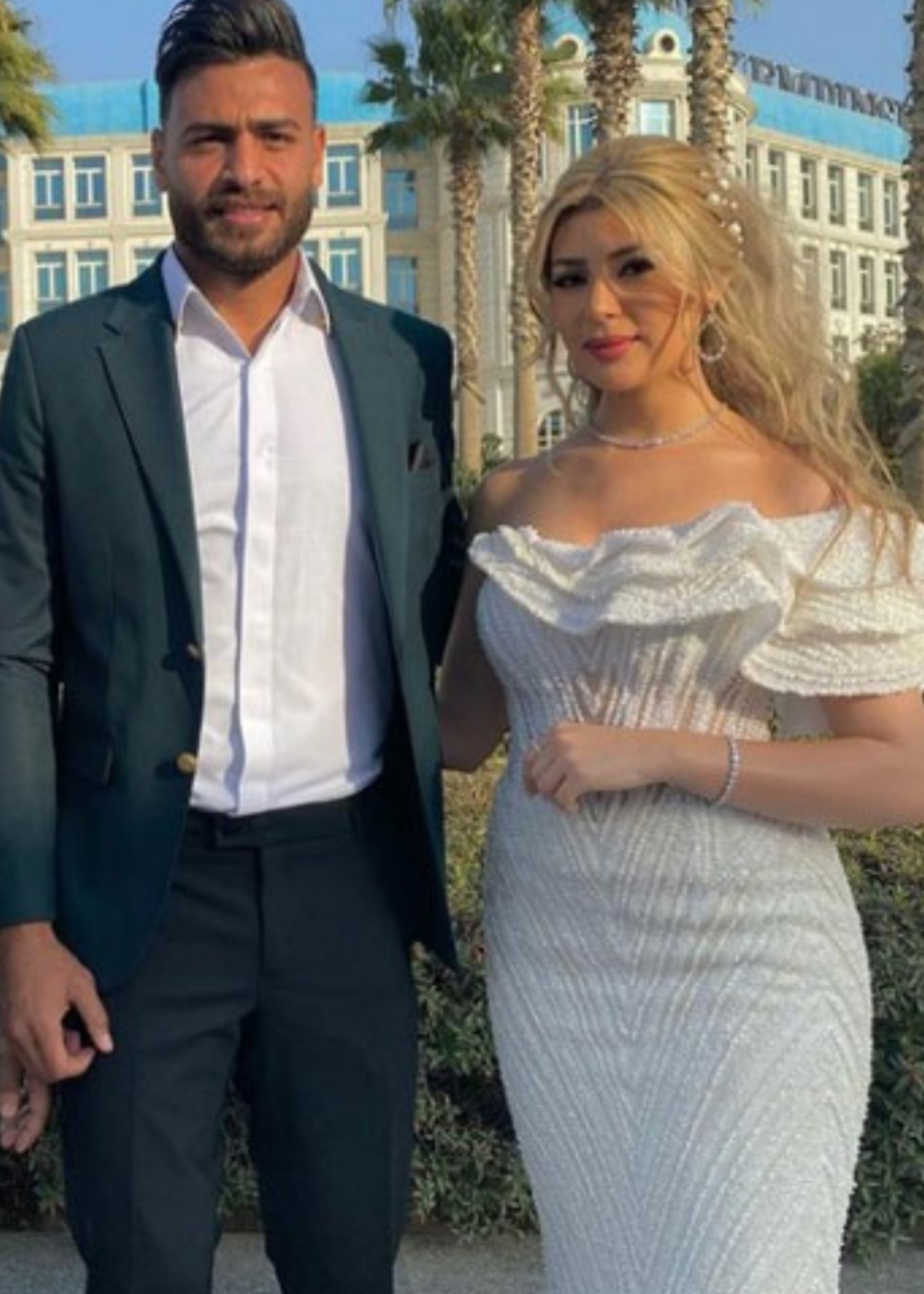 ملكة جمال الجزائر والعرب ٠٠ من هي سمارة يحيى زوجة ابو جبل حارس مرمى الزمالك