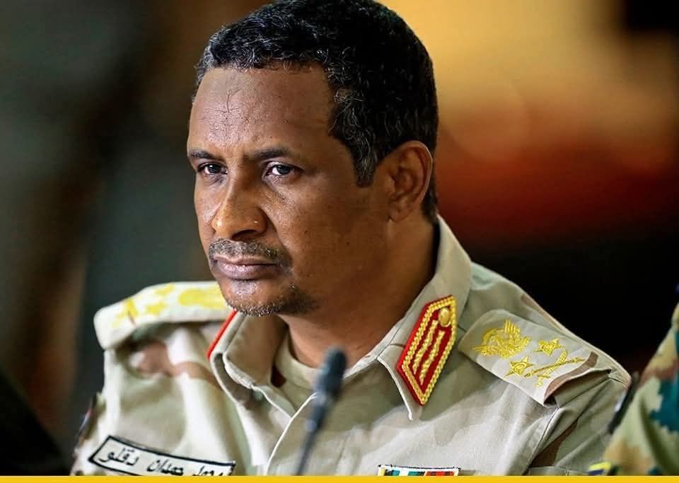 بوساطة إماراتية.. حميدتى يعرض على أمريكا توطين فلسط..ينيين بالسودان