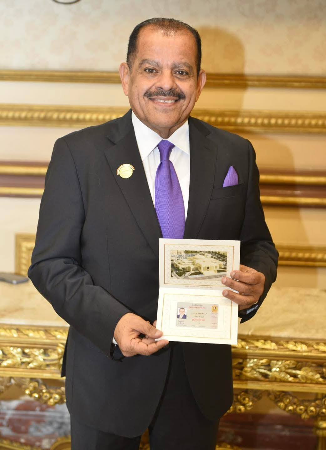 النائب طارق عبدالهادي يتسلم كارنيه عضوية المجلس.. ويؤكد 