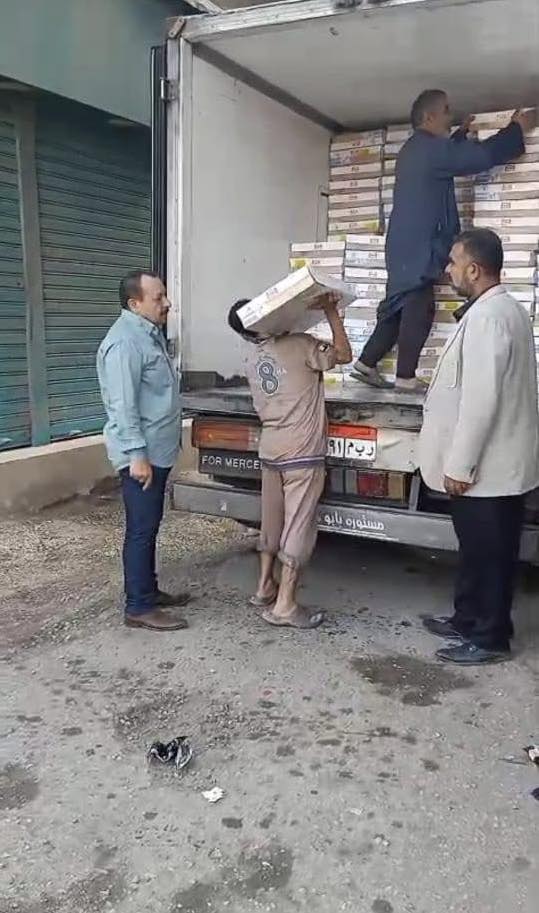 ضبط 6600لحوم دجاج بدون مستندات بالابراهيمية فى الشرقية