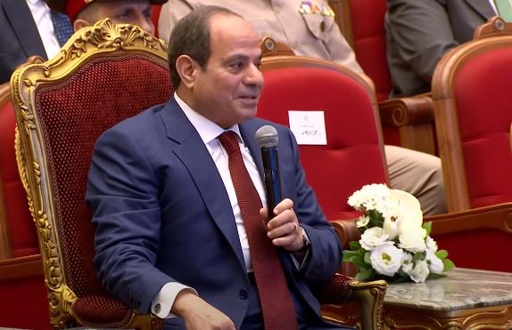 الرئيس السيسي: تألمنا من أحداث غزة.. والحرب ليست بالسلاح فقط