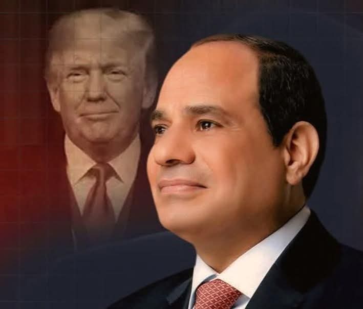 ترامب يعلن زيارة مصر.. والسيسى: تستحق نوبل للسلام    