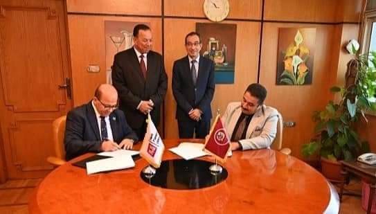 توقيع بروتوكول تعاون بين كلية الحاسبات والذكاء الاصطناعي بجامعة الفيوم  وجامعة المنصورة 