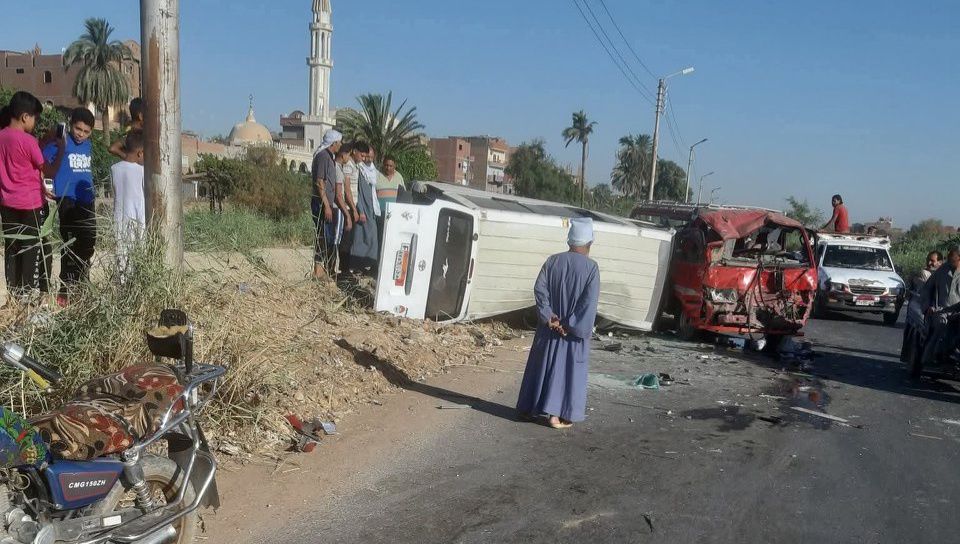 جهات التحقيق تقرر إجراء تحليل مخدرات لسائق ميكروباص حادث جهينة