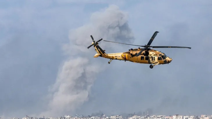 إسرائيل: رصدنا محاولة استهداف مروحية بصاروخ في مدينة غزة