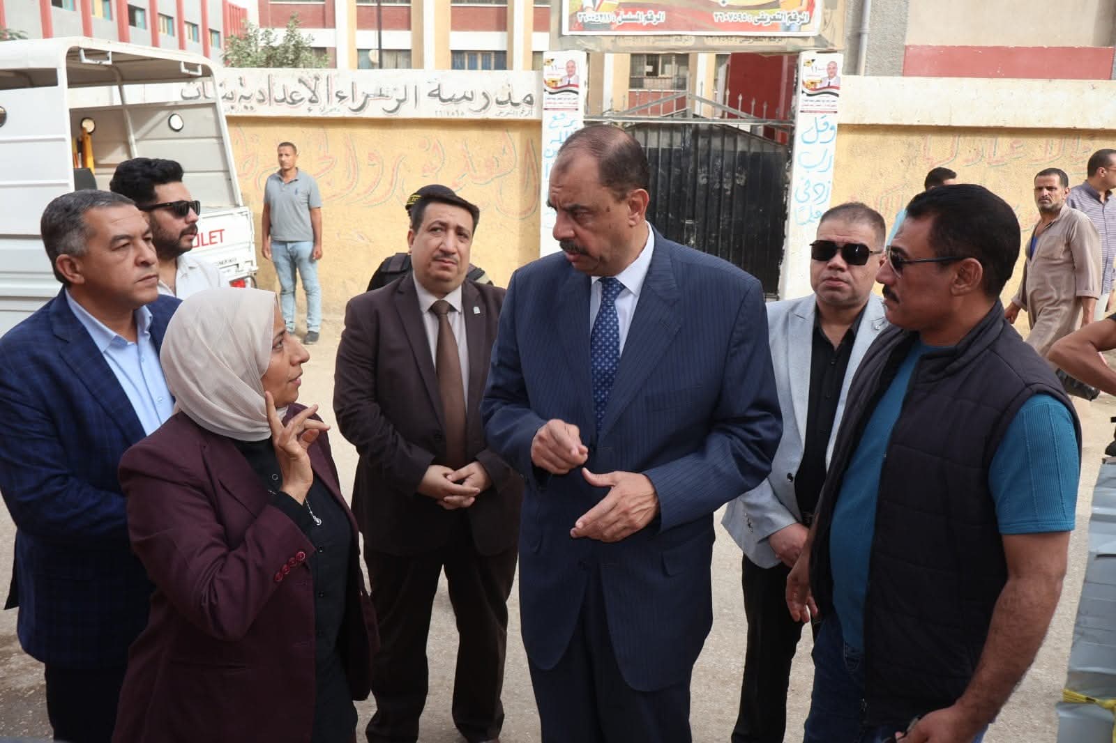 محافظ سوهاج يتفقد أعمال إنشاء المجمع الخدمي لصانعي الأثاث بطهطا