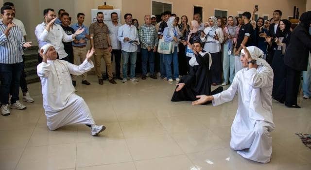 الفنون الجميلة بالجامعة المصرية الروسية تنظم 