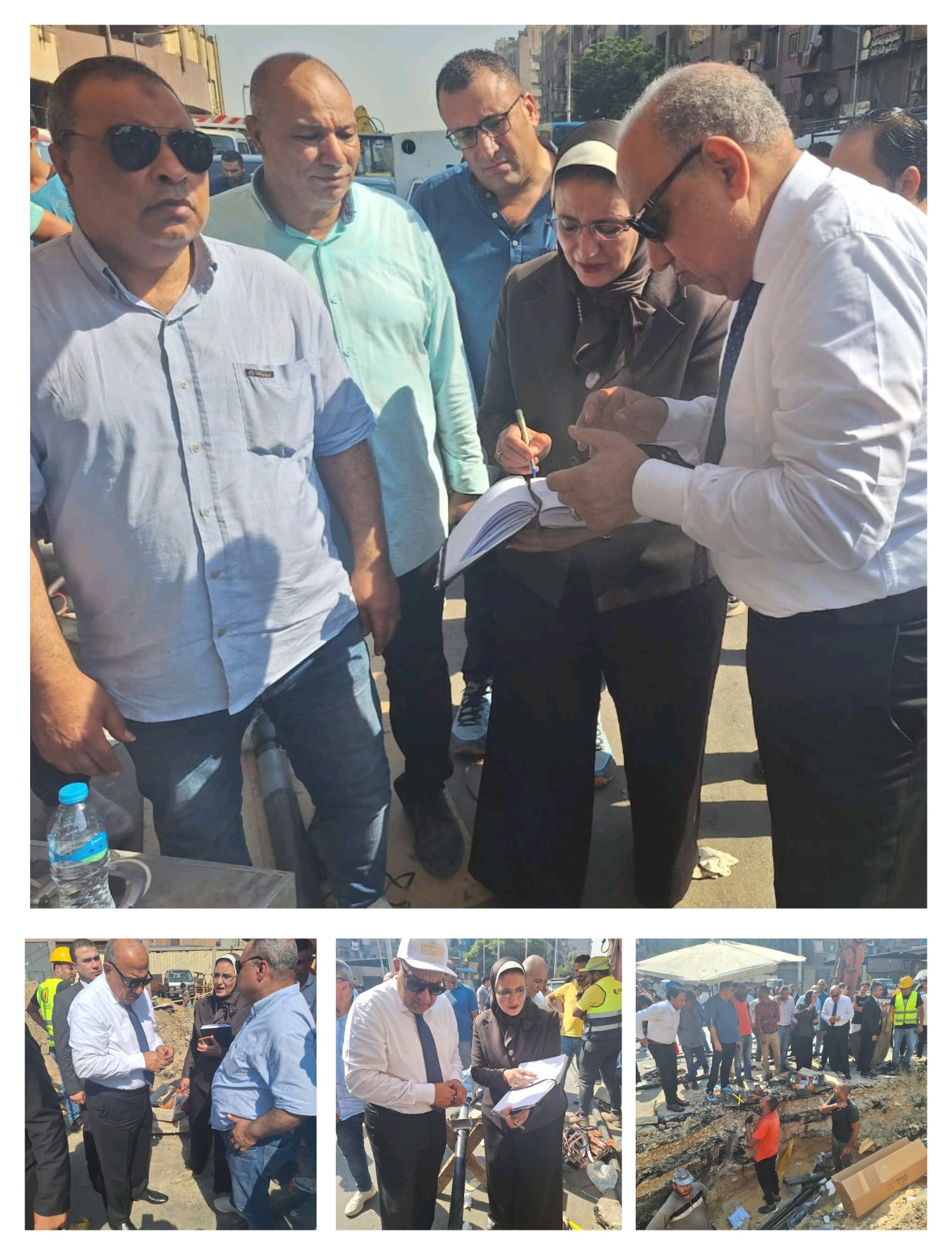 تحية إعزاز وتقدير للدكتور محمود عصمت وزير الكهرباء والطاقة المتجددة الذى يباشر بنفسه عمليات إصلاح الأعطال ميدانياً ليلآ ونهاراً 