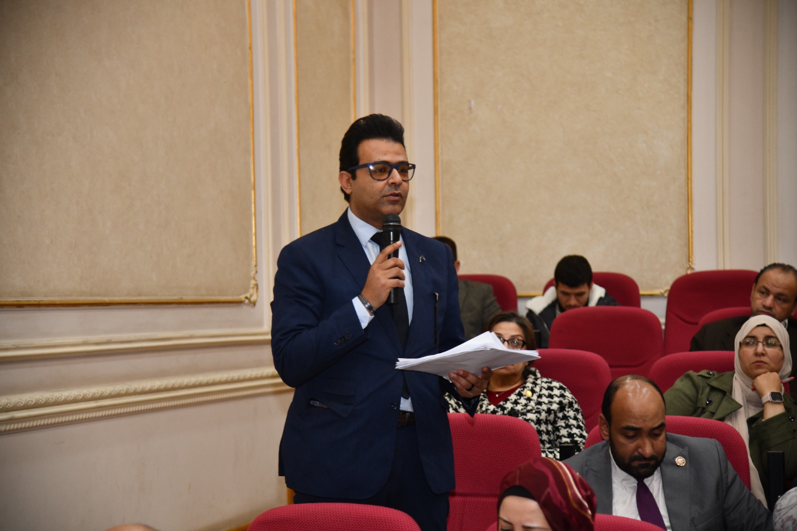 معالي رئيس لجنه الصحه بمجلس النواب يوجه الشكر إلي 