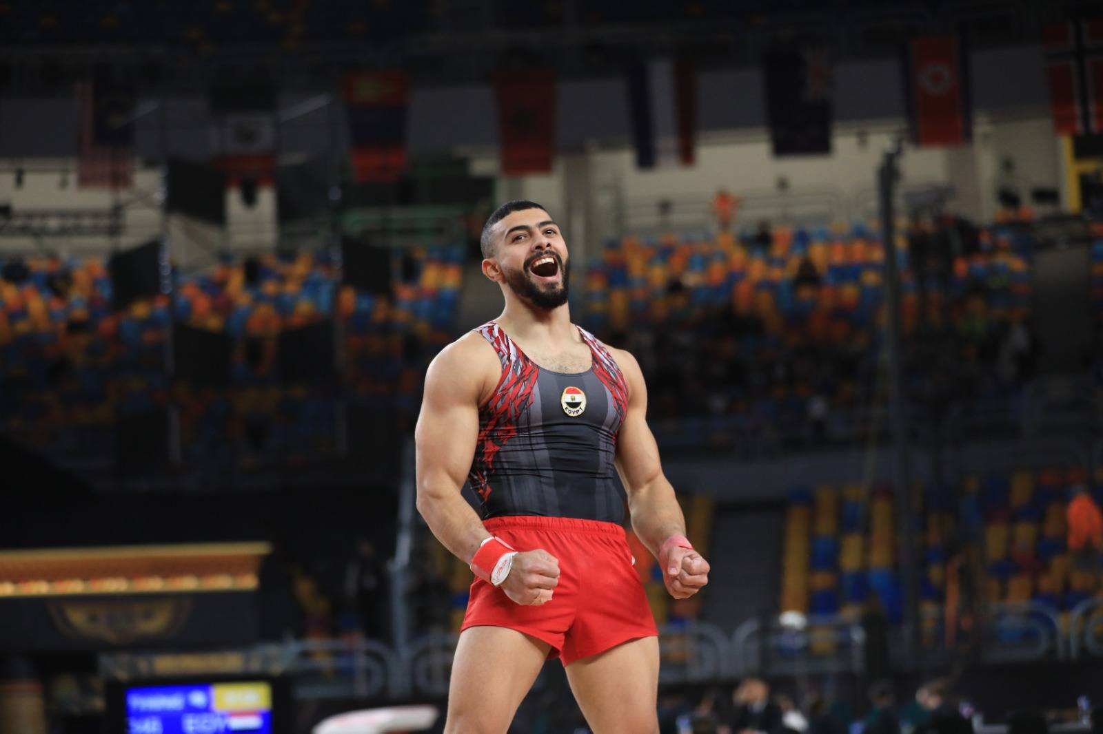 منتخب الجمباز الفني يرفع شعار التحدي أمام أبطال العالم والأولمبياد في بطولة كأس العالم