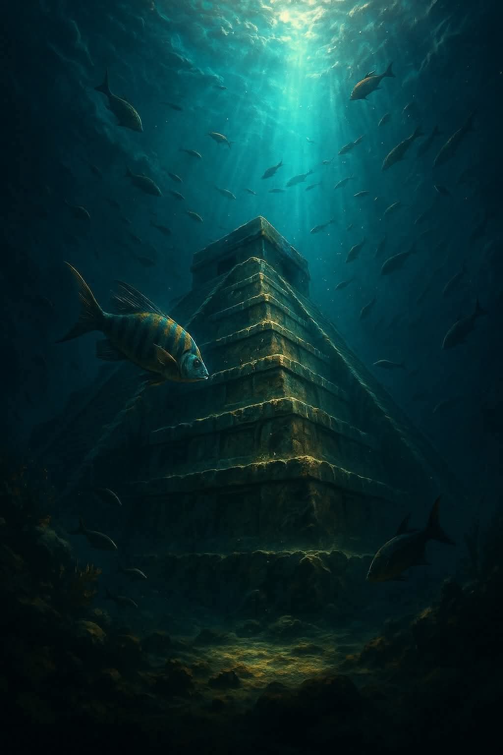 أتلانتيس اليابانية تطفو من الأعماق