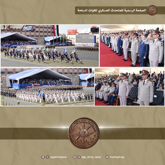 وزير الدفاع والإنتاج الحربى يشهد حفل تخرج دفعات جديدة من الكليات العسكرية