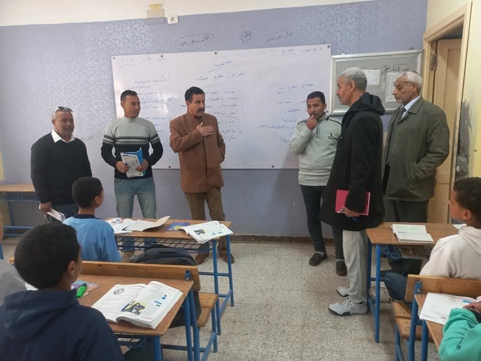 الشريف وجولة تفقدية لعدد من مدارس دار السلام لمتابعة انتظام سير العملية التعليمية 