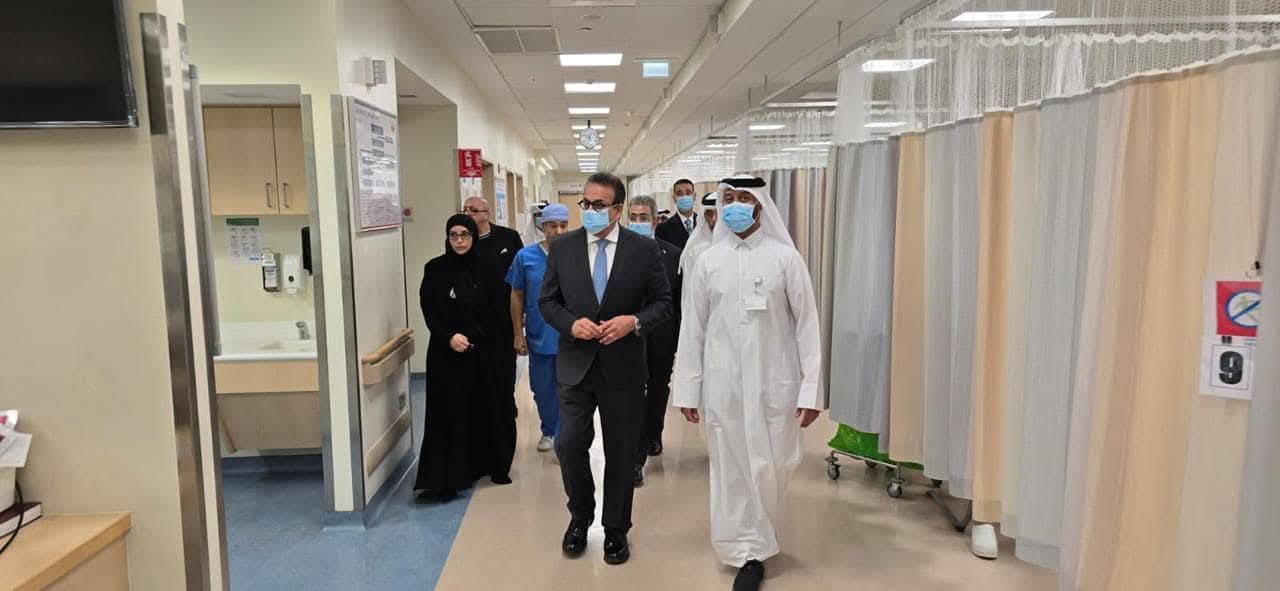 الدكتور خالد عبدالغفار يجري زيارات ميدانية لمؤسسة حمد الطبية ومعهد قطر للرعاية الصحية الدقيقة لبحث تعزيز الشراكات البحثية وتطوير الخدمات الصحية في مصر