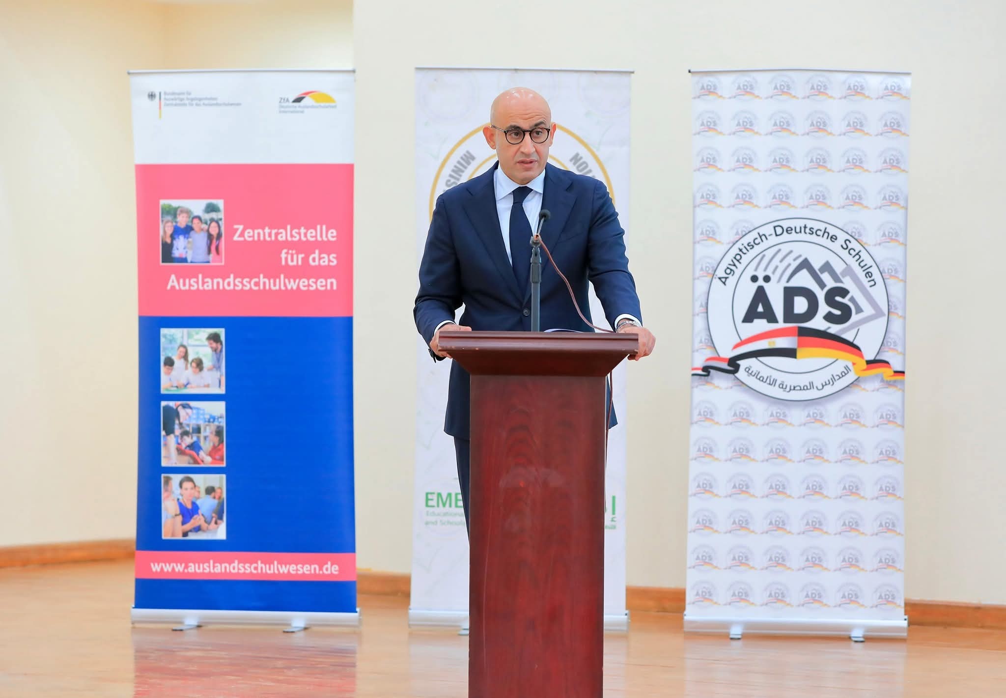 وزير التعليم: المدارس المصرية الألمانية نموذج يجمع بين المواصفات العالمية والهوية الوطنية