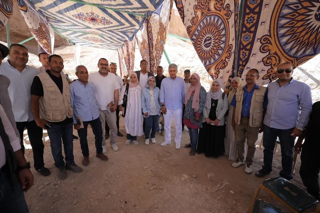 افتتاح مقبرة الملك أمنحتب الثالث بمنطقة وادي الملوك بالبر الغربي 