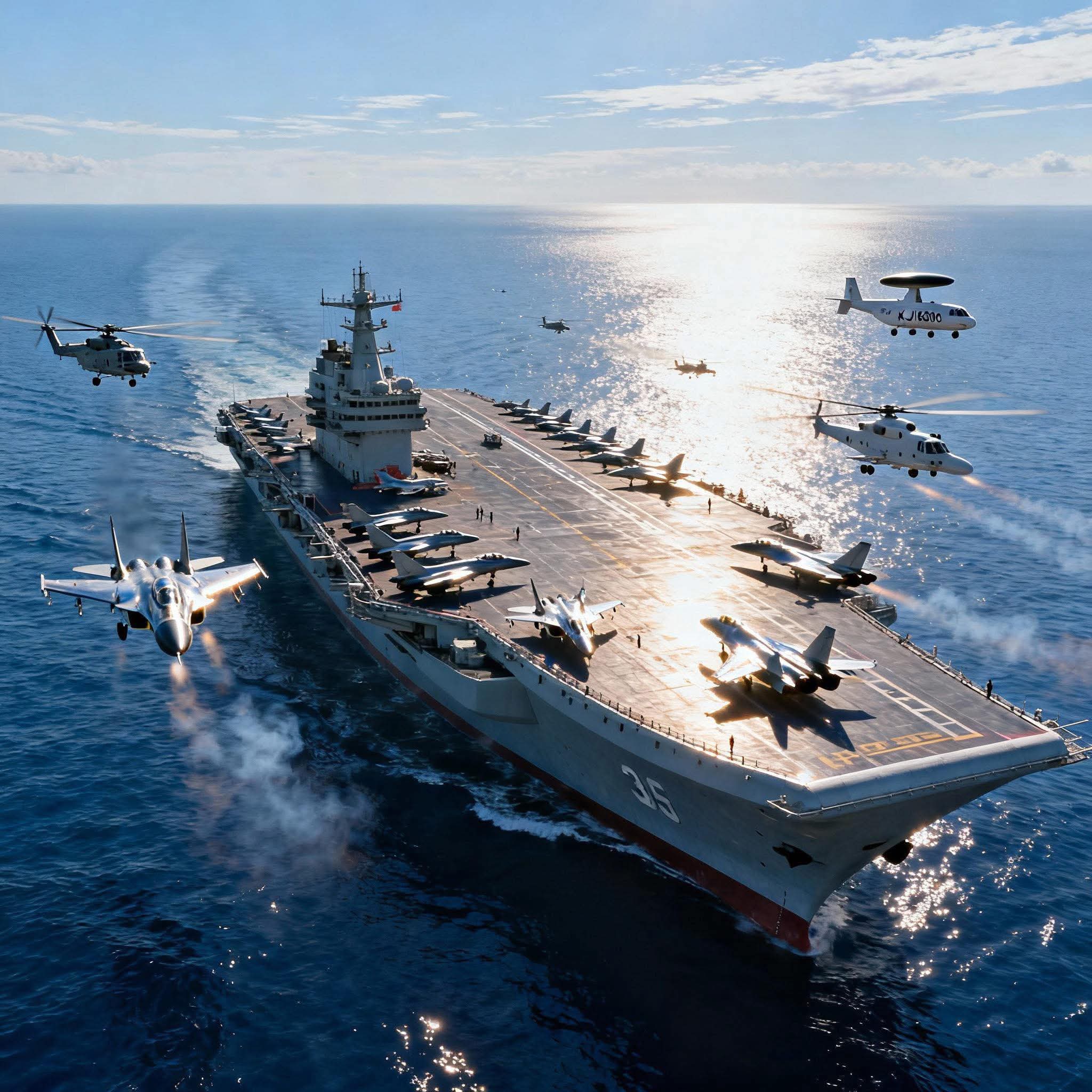 الصين تصنع تاريخًا بحريًا وجويًا: عرض قوة يعكس طموحات عالمية