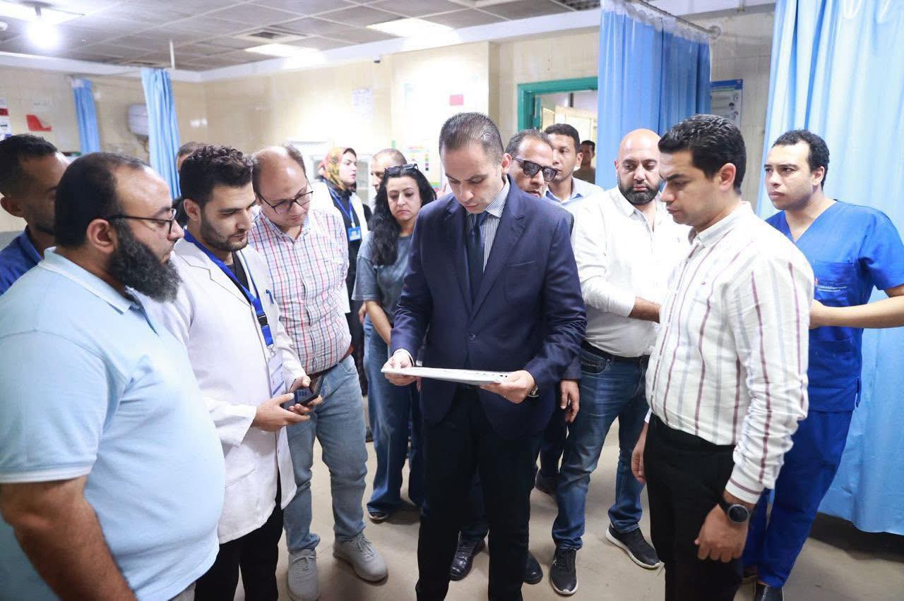 نائب وزير الصحة يجري جولة تفقدية عاجلة لمستشفيي إيتاي البارود وكفر الدوار بالبحيرة ويصدر قرارات تصحيحية فورية