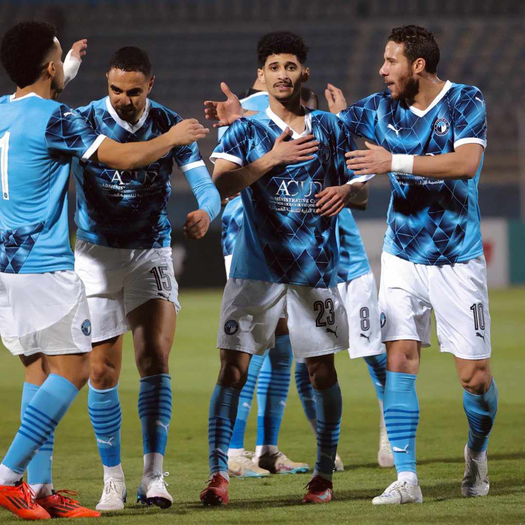 إبراهيم عادل على رأس قائمة بيراميدز لمباراة الجيش الملكي بدوري الأبطال