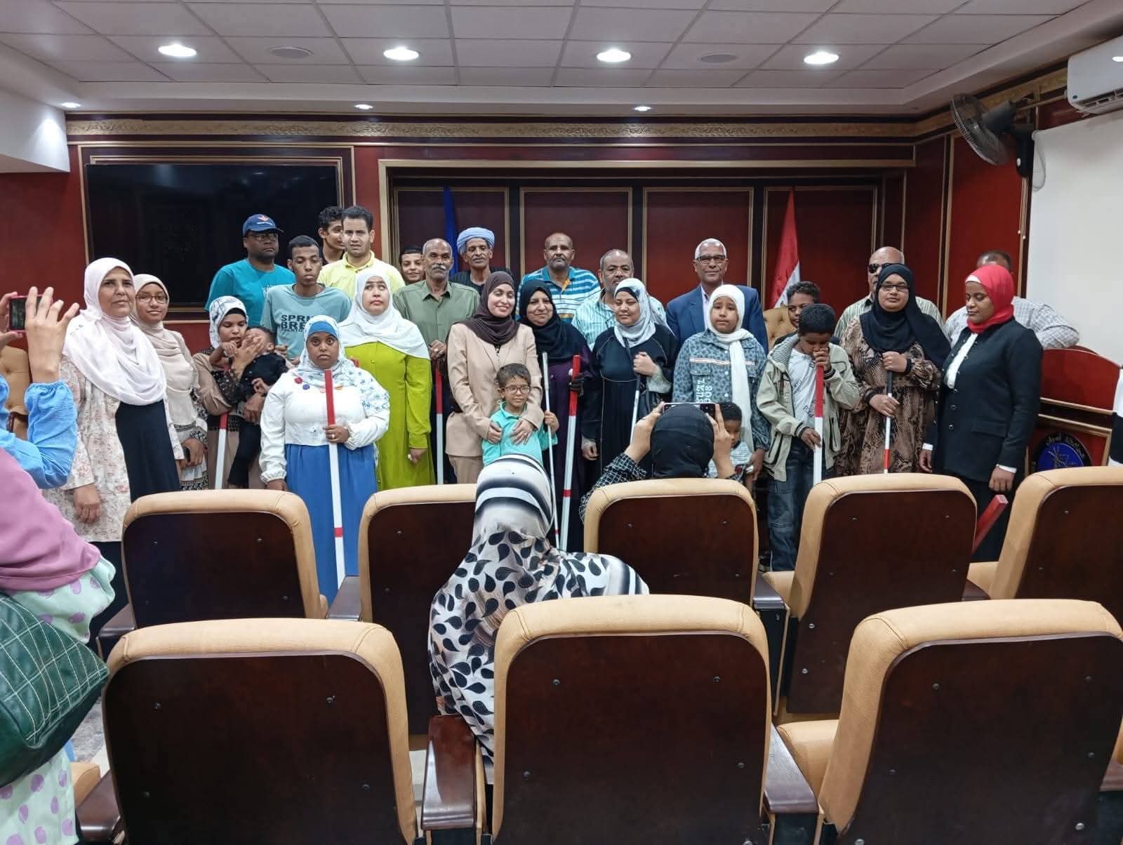 إحتفالات مكتب الرفيق بكوم امبو باليوم العالمى الكفيف ١٥ أكتوبر 