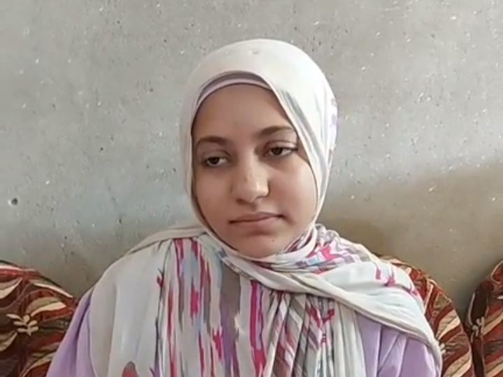أول تعليق من ابنة سوهاج رفيدة ياسر الأولي علي الجمهورية في التعليم  الفني 