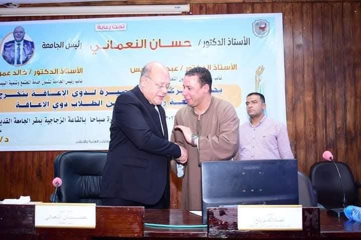 الصحفى صفوت عمران  يعلن استجابة جامعة سوهاج لطلاب كلية التمريض 