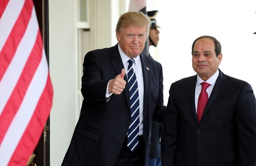 السيسي يقرر تكريم ترامب