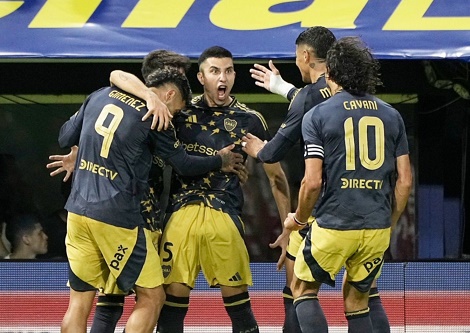 بوكا جونيورز يفوز أمام باراكاس سنترال في الدوري الأرجنتيني