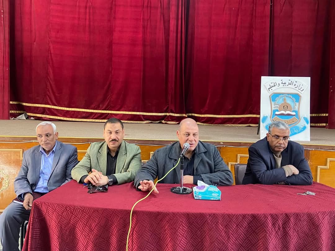 وكيل تعليم قنا . تطبيق التحول الرقمى فى الشئون الماليةوالادارية بجميع الادارات التعليمية
