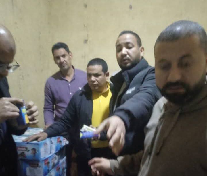 محلية المنشاة سوهاج  .. ضبط 5600 كيلو من الأغذية المنتهية الصلاحية 