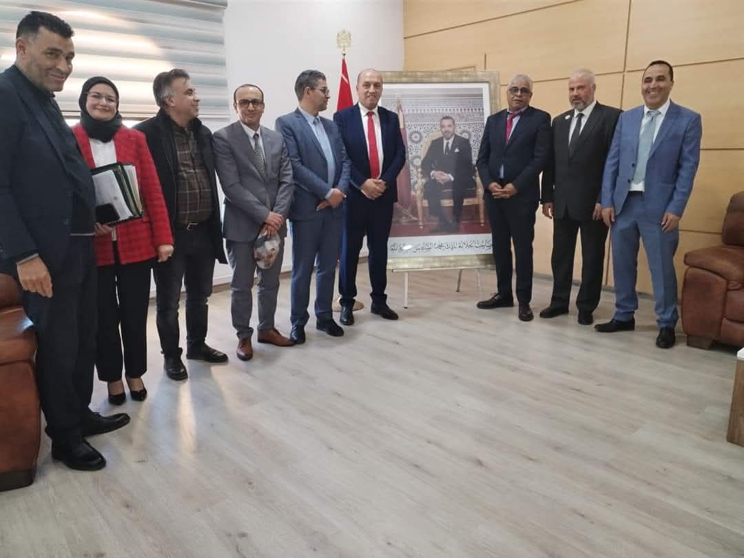 بدعوة كريمة من جامعة محمد الأول في المملكة المغربية