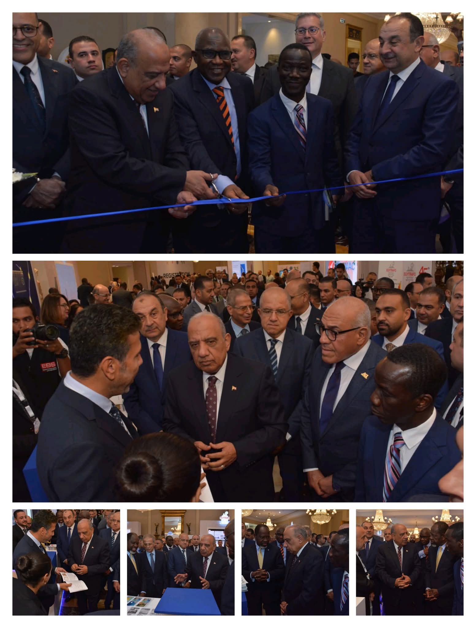 وزير الكهرباء والطاقة المتجددة يفتتح معرض صناعة المهمات والمعدات الكهربائية على هامش فعاليات المؤتمر العام لإتحاد مرافق الطاقة الأفريقى   