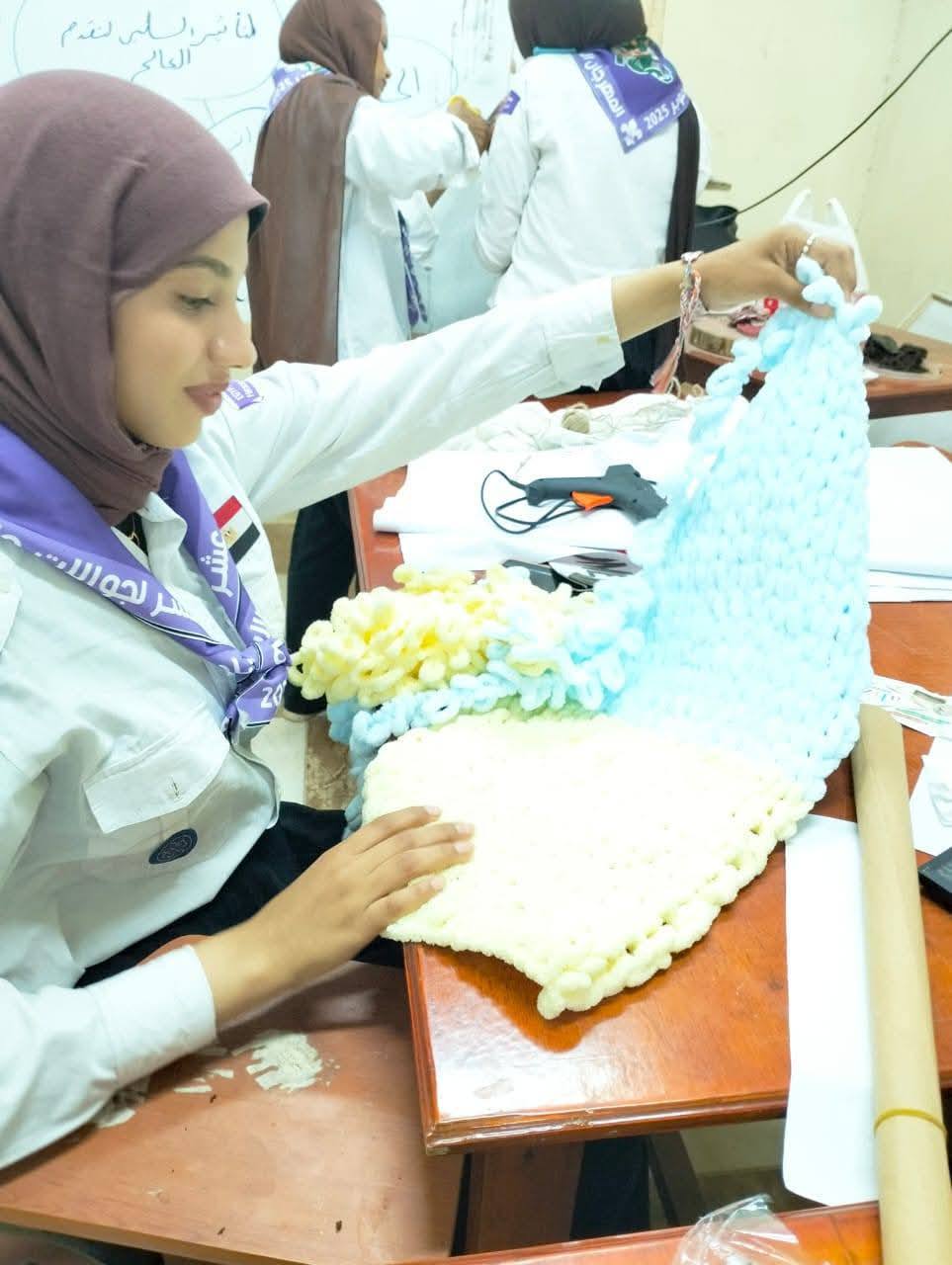 وزارة الشباب والرياضة تطلق فعاليات دورة تنمية المهارات الفنية بالورشة الفنية لجوالات جامعة بنها