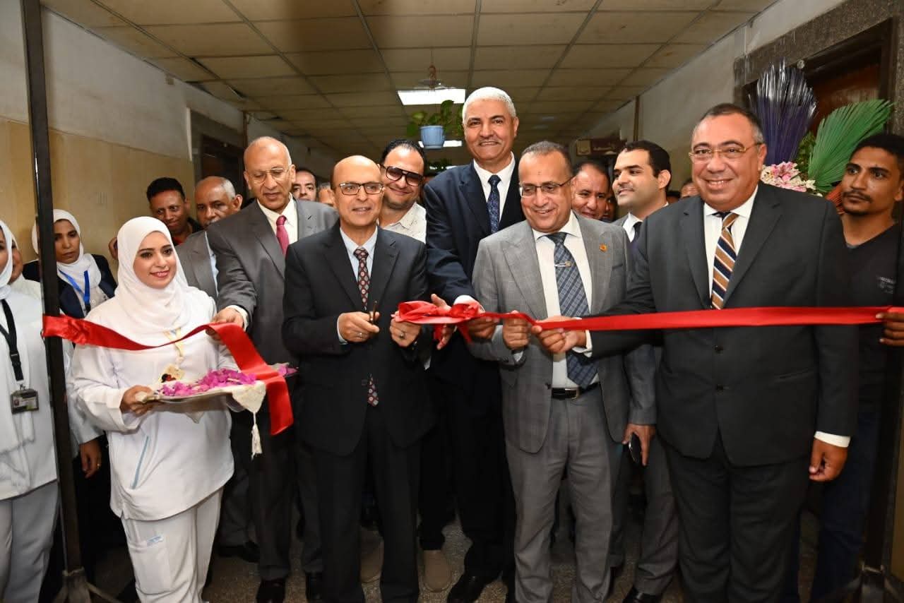الدكتور المنشاوي يفتتح وحدة الأشعة المقطعية وعيادة التشخيص عن بُعد بمستشفى الأطفال الجامعي