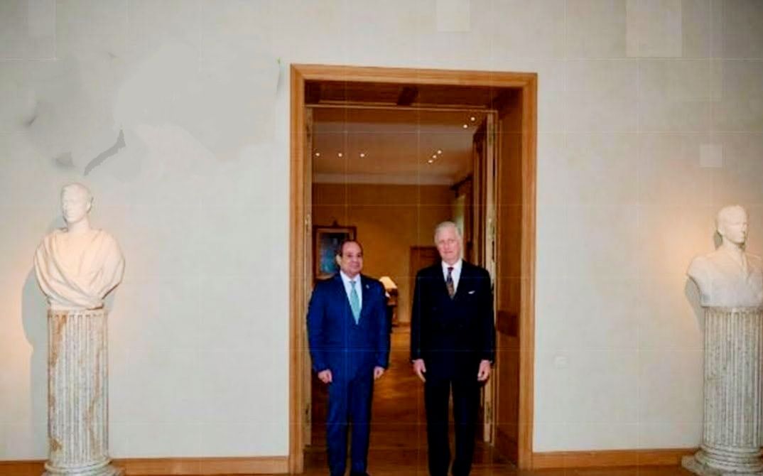 السيسي يشيد بمواقف ملك بلجيكا الداعمة لحقوق الشعب الفلسطيني