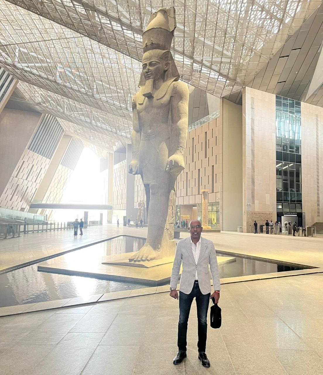 إدريس: إفتتاح المتحف المصري الكبير نقطة تحول كبرى في مسار السياحة الثقافية