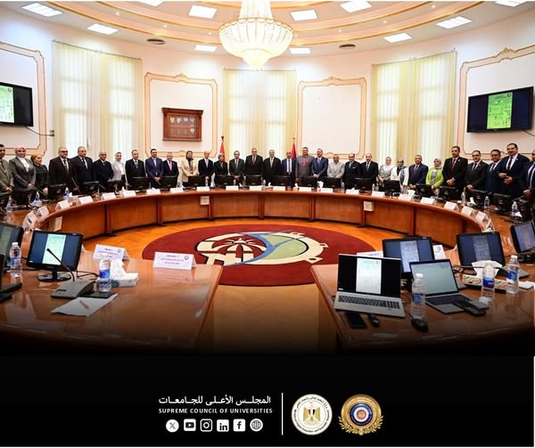 المجلس الأعلى لشئون الدراسات العليا والبحوث يعقد اجتماعه الدوري بجامعة الفيوم 