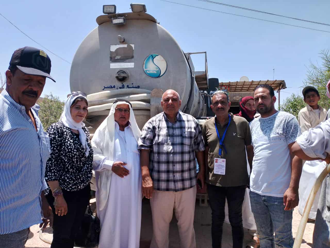 حراس مصر ومصر2000: يتابعان شكاوى أرض البنجر ... وإستجابة فورية من الحي