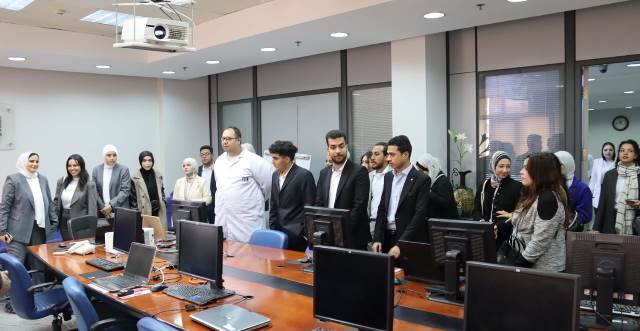 أسباب زيارة طلاب كلية الإدارة بالمصرية الروسية لهيئة الإنتاج الحربى
