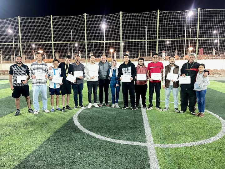 جامعة أسيوط الأهلية تعلن فوز طلاب كلية الحاسبات والذكاء الاصطناعي بالمراكز الثلاثة الأولى في الدورة الرمضانية لكرة القدم