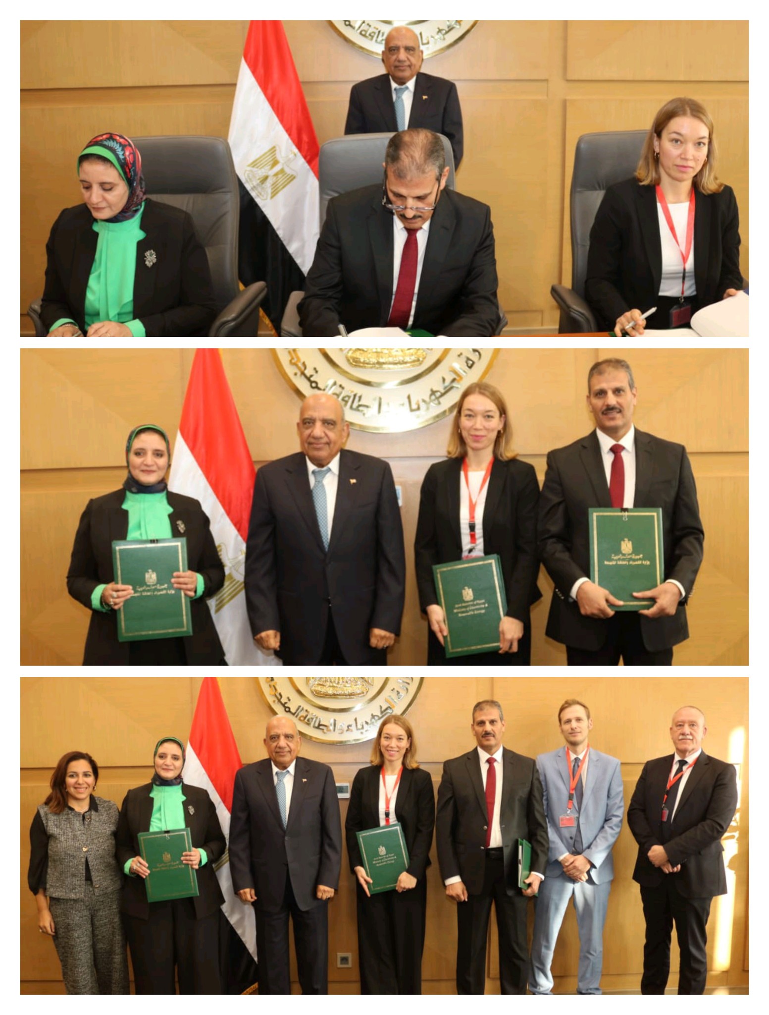 وزير الكهرباء والطاقة المتجددة يشهد مراسم توقيع اتفاقية مبادلة الديون (Debt Swap Agreement) بمبلغ 50 مليون يورو بين مصر وألمانيا لتمويل مشروعين