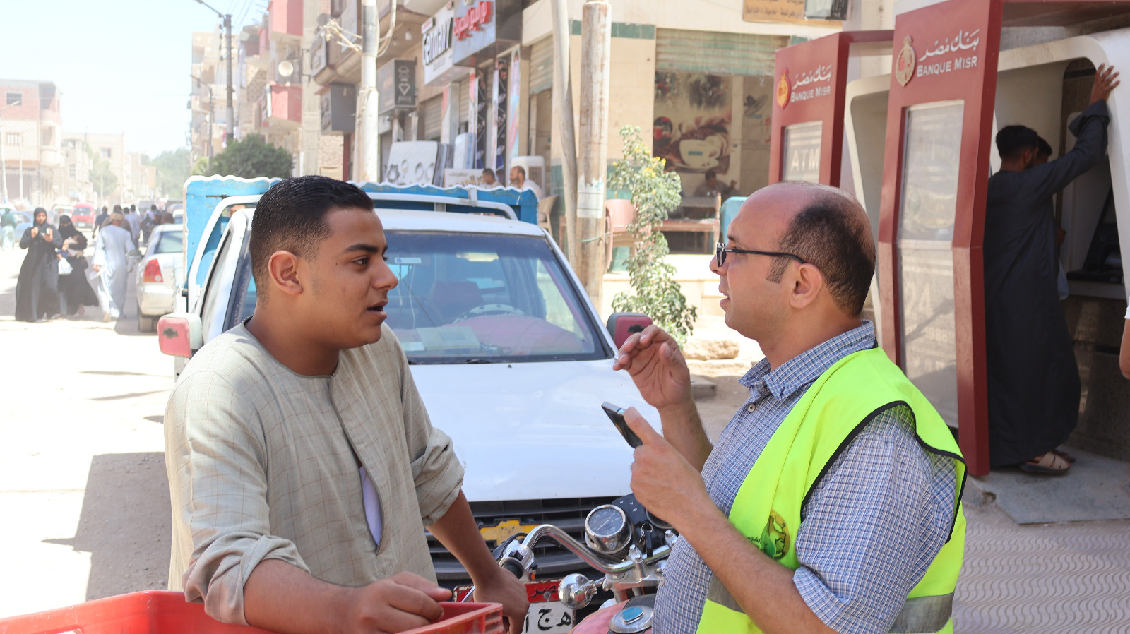 استطلاعات راى ميدانية والكترونية تجريها مياه الشرب بسوهاج للتعرف على اراء المواطنين