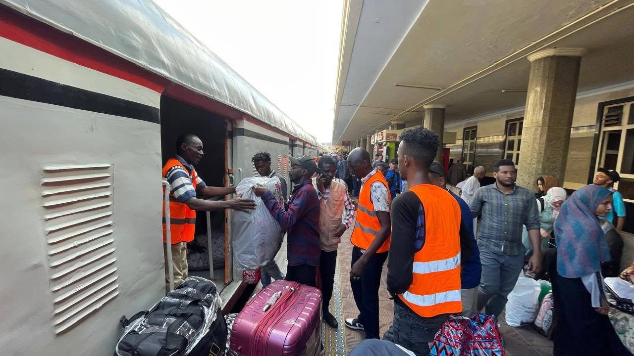 قطار الكرامة الرحلة الخامسة والعشرين في عودة الأشقاء السودانيين الطوعية