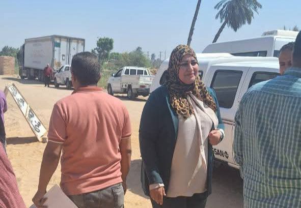 فريدة سلام .. تخصيص قطعة ارض املاك دولة لاقامة مدرسة للتعليم الاساسي بقرية الصلعا 
